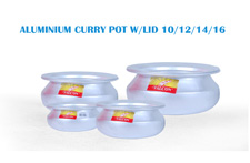 Aluminium Curry Pot W/LID