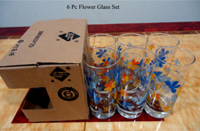 6pcs Flower Glass Set