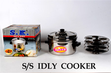 S/S Idly Cooker